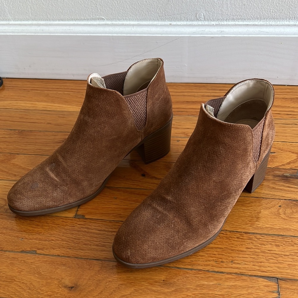 COPY - Suede Leather women ankle boots